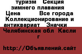 туризм : Секция зимнего плавания › Цена ­ 190 - Все города Коллекционирование и антиквариат » Значки   . Челябинская обл.,Касли г.